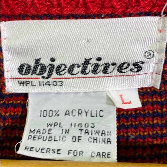 Objectives Sweater Size L - Picture 4 of 5